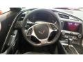 2016 Chevrolet Corvette Jet Black Interior Dashboard Photo