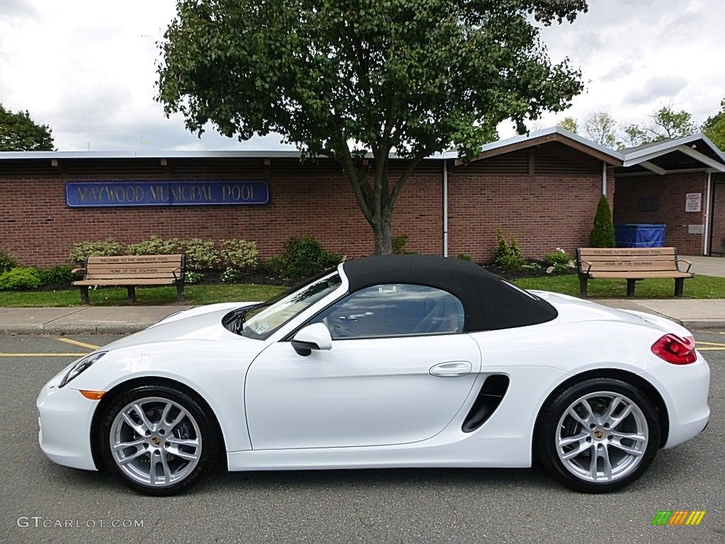 2013 Boxster  - White / Luxor Beige photo #2