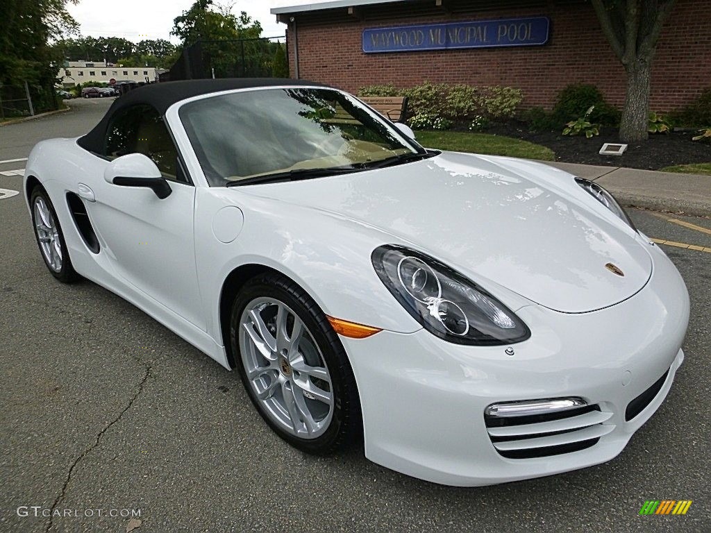 2013 Boxster  - White / Luxor Beige photo #8