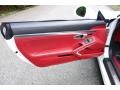 Carrera Red Natural Leather Door Panel Photo for 2014 Porsche 911 #116128660