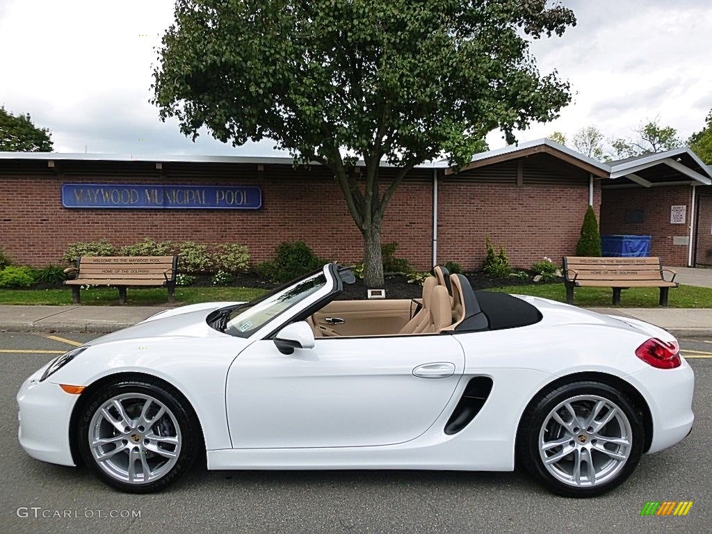 2013 Boxster  - White / Luxor Beige photo #13