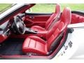 Carrera Red Natural Leather Front Seat Photo for 2014 Porsche 911 #116128777