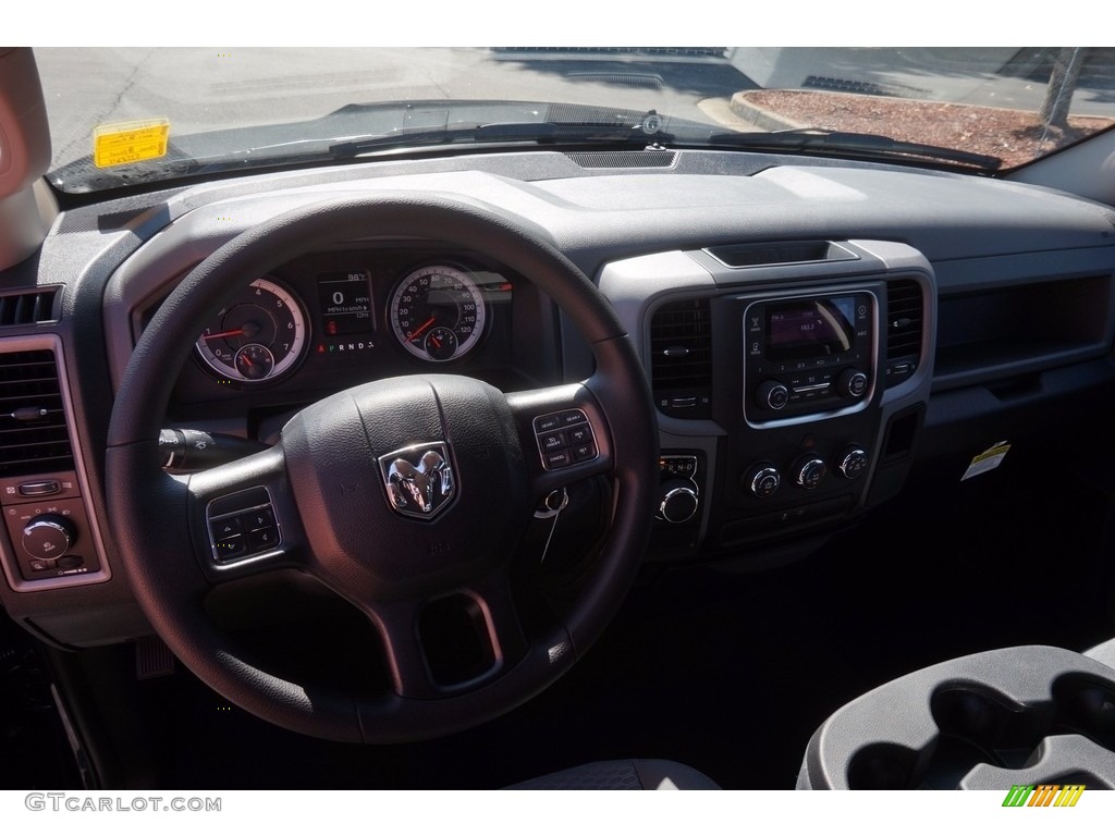 2017 1500 Express Quad Cab - Maximum Steel Metallic / Black/Diesel Gray photo #8