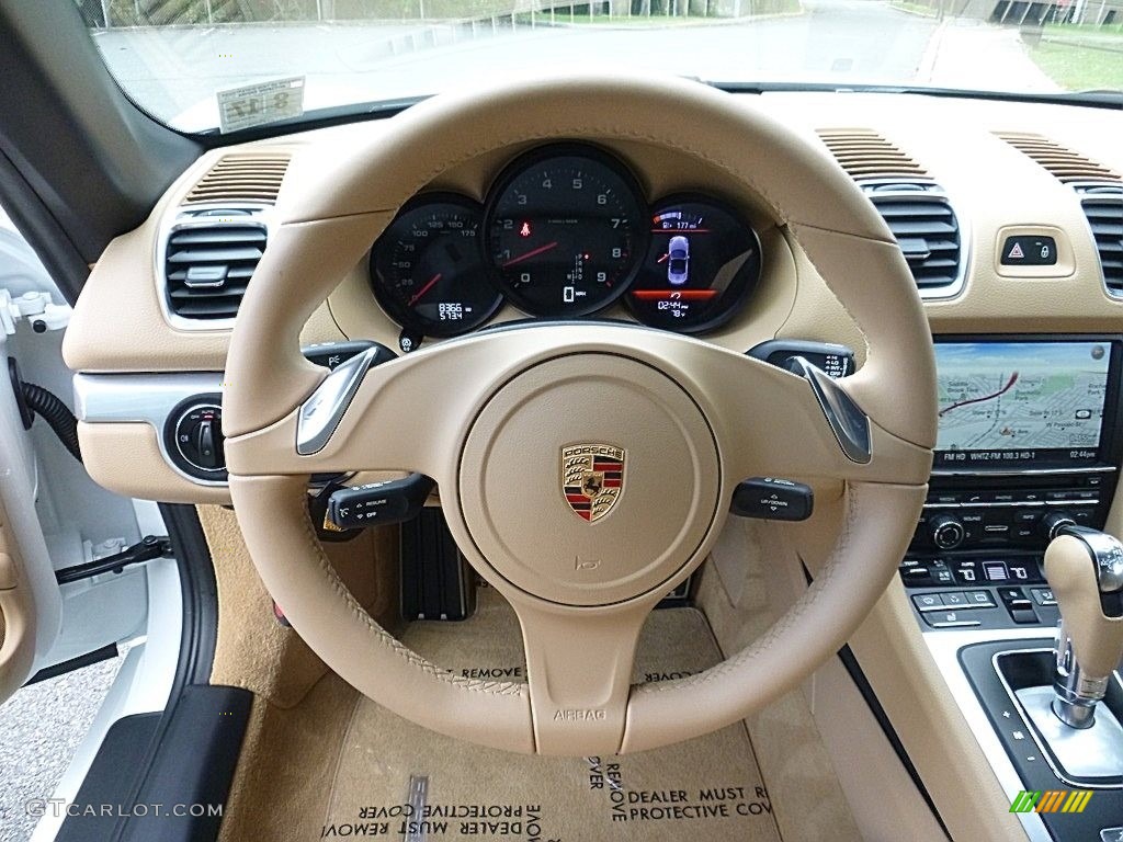 2013 Boxster  - White / Luxor Beige photo #23