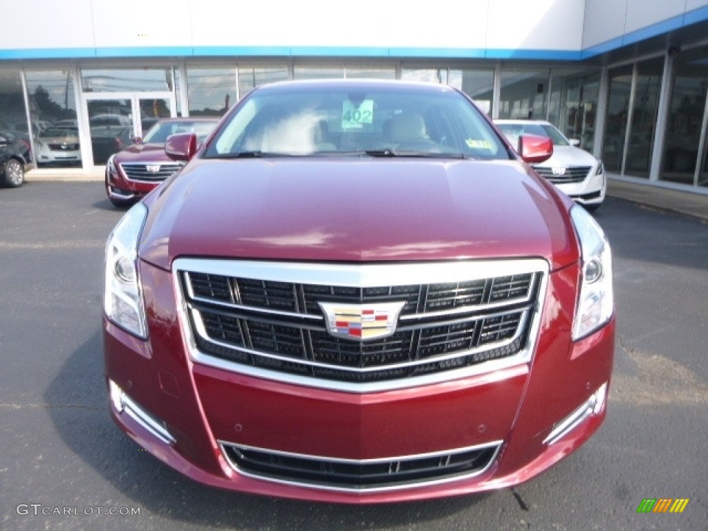 2016 XTS Luxury AWD Sedan - Red Passion Tintcoat / Medium Titanium/Jet Black photo #12