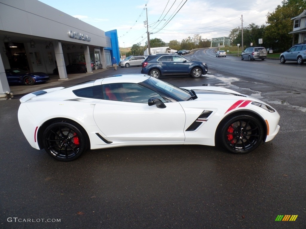 Arctic White 2017 Chevrolet Corvette Grand Sport Coupe Exterior Photo #116130478