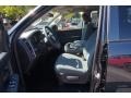 Black/Diesel Gray 2017 Ram 1500 Express Crew Cab Interior Color