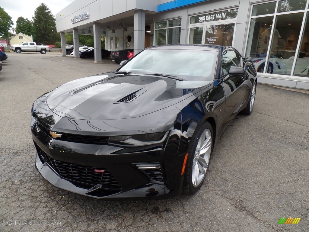 2017 Camaro SS Coupe - Black / Jet Black photo #1