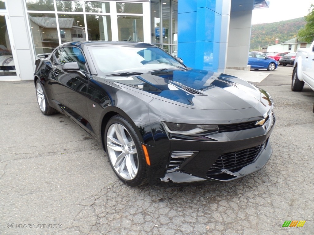 2017 Camaro SS Coupe - Black / Jet Black photo #3