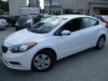 2014 Snow White Pearl Kia Forte LX  photo #2