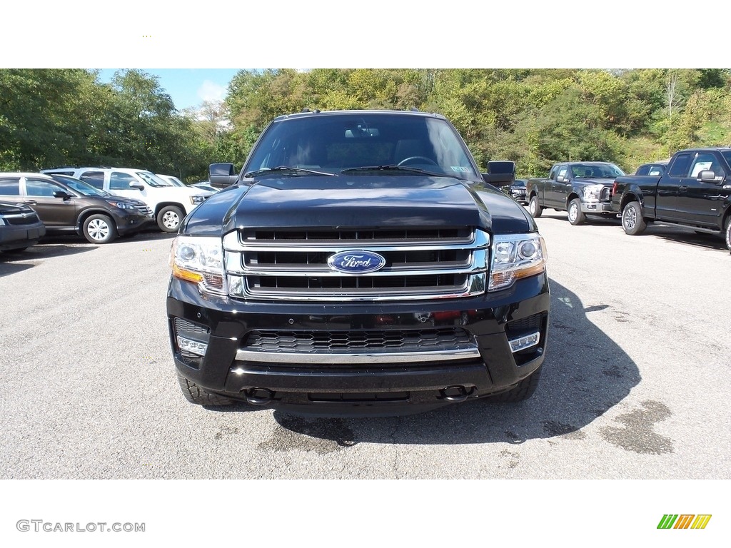 2017 Explorer XLT 4WD - Shadow Black / Ebony Black photo #2
