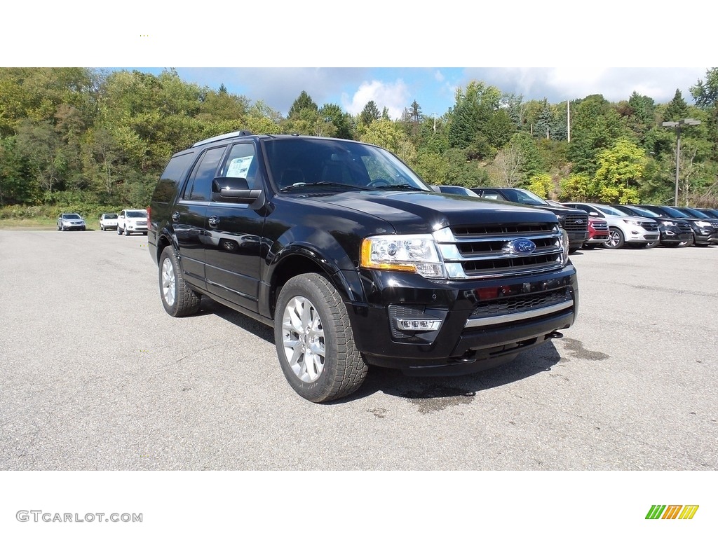 2017 Explorer XLT 4WD - Shadow Black / Ebony Black photo #3