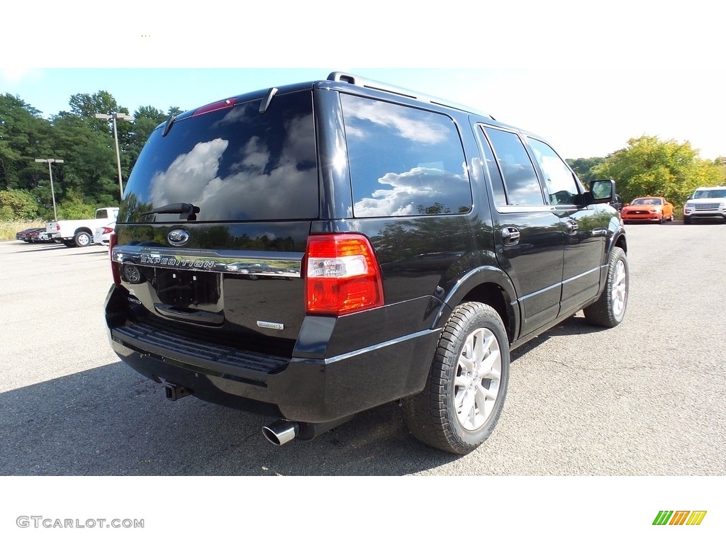 2017 Explorer XLT 4WD - Shadow Black / Ebony Black photo #5