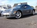 2005 Seal Grey Metallic Porsche 911 Carrera Coupe  photo #2