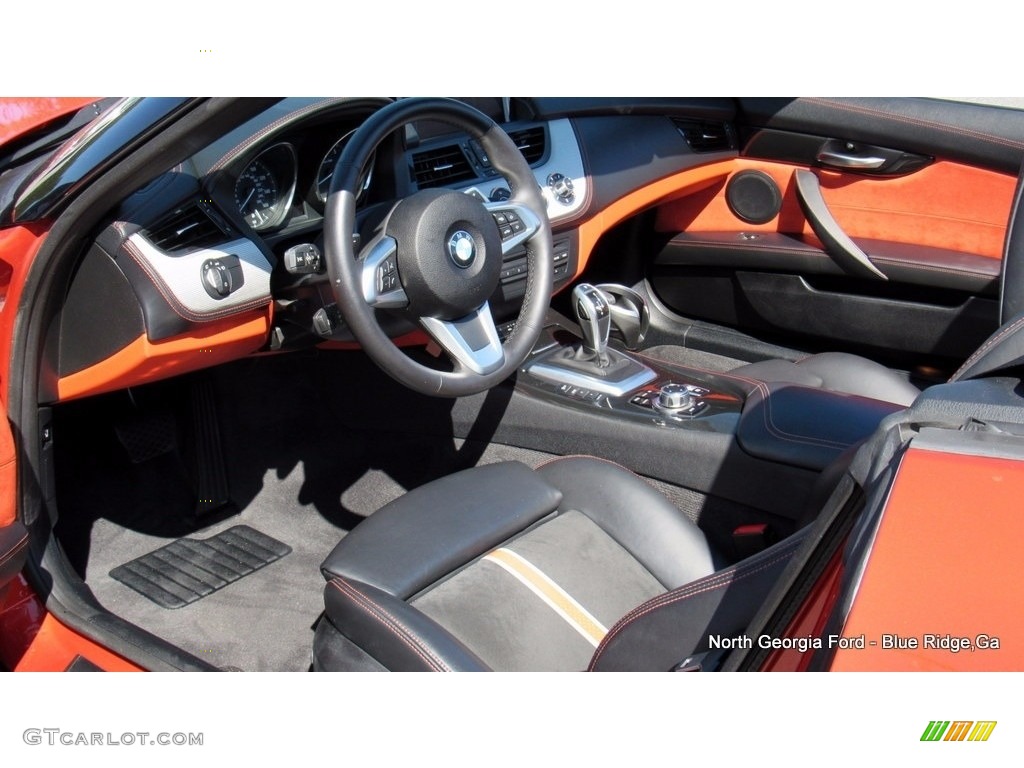 2014 Z4 sDrive35i - Valencia Orange Metallic / Hyper Orange Package Black/Orange photo #30