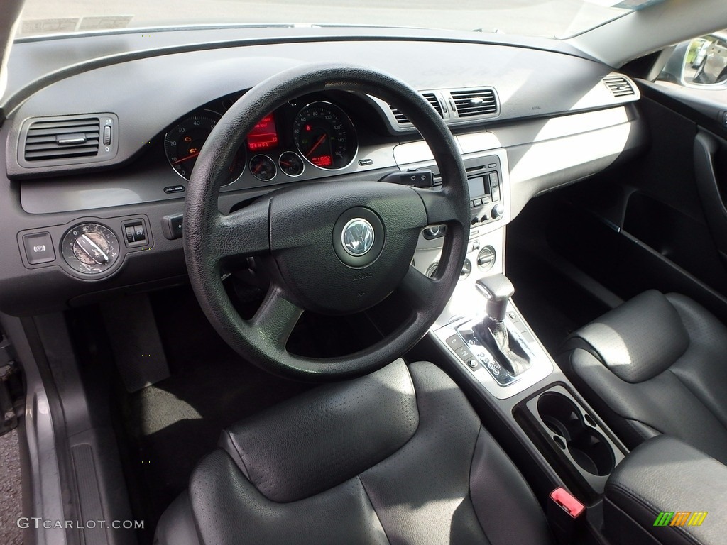 2006 Passat 2.0T Sedan - United Grey Metallic / Black photo #10