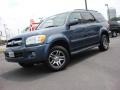 2005 Blue Steel Metallic Toyota Sequoia Limited  photo #2