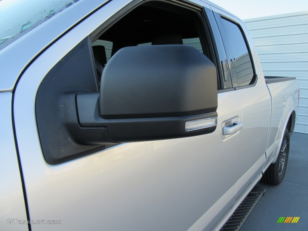 2016 F150 XLT SuperCab - Ingot Silver / Black photo #13
