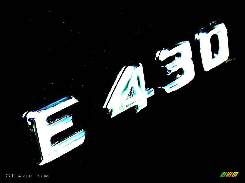 2002 E 430 Sedan - Black / Charcoal photo #48