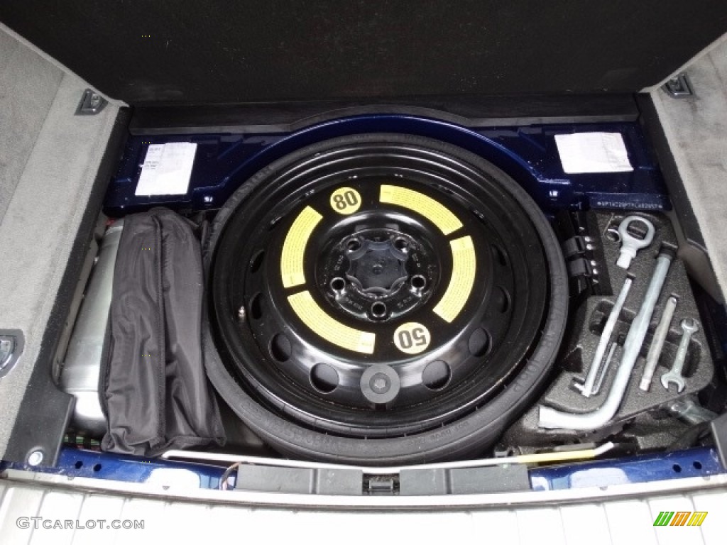 2008 Cayenne Turbo - Marine Blue Metallic / Stone/Steel Grey photo #26
