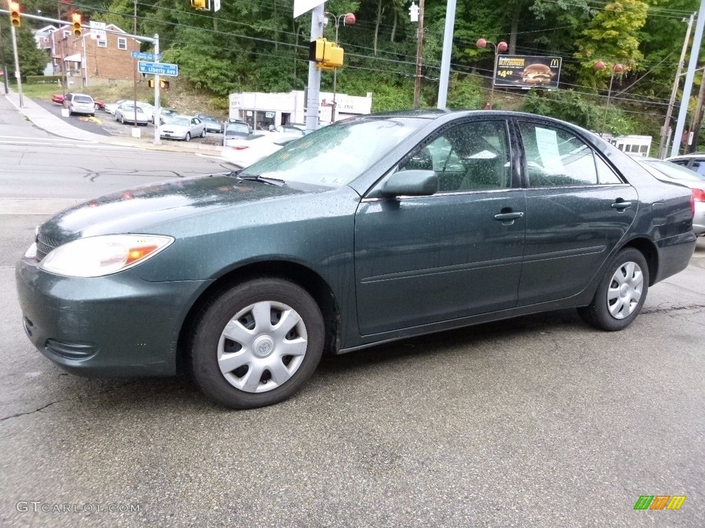 2003 Camry LE - Aspen Green Pearl / Taupe photo #8