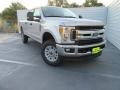 Ingot Silver - F250 Super Duty XLT Crew Cab 4x4 Photo No. 1