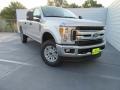 Ingot Silver - F250 Super Duty XLT Crew Cab 4x4 Photo No. 2