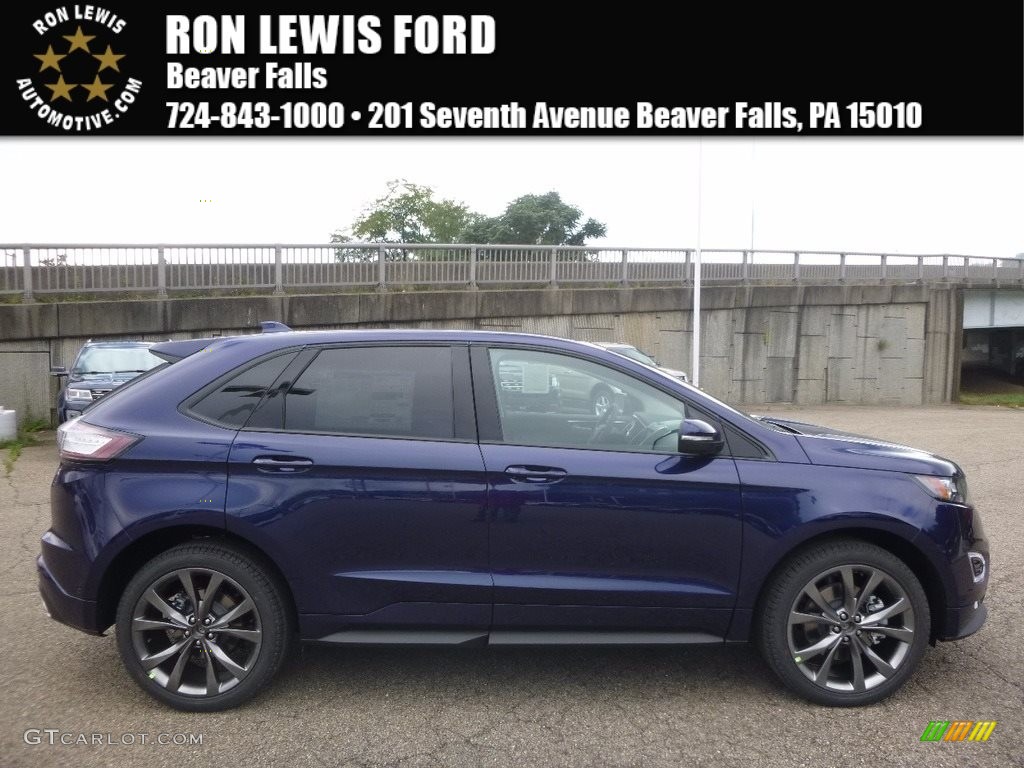 2016 Edge Sport AWD - Kona Blue / Ebony photo #1