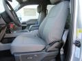 2017 Ingot Silver Ford F250 Super Duty XLT Crew Cab 4x4  photo #22