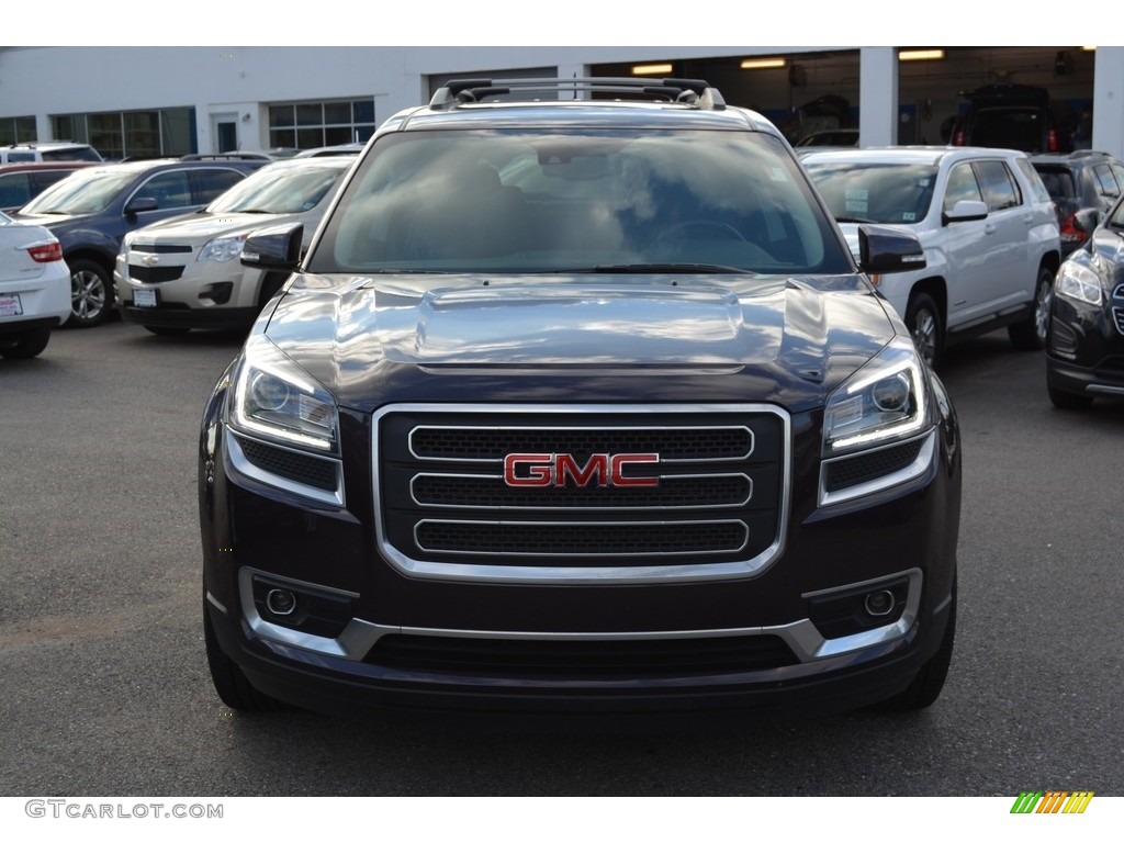 2016 Acadia SLT AWD - Midnight Amethyst Metallic / Ebony photo #2