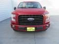 2016 Ruby Red Ford F150 XLT SuperCab  photo #8
