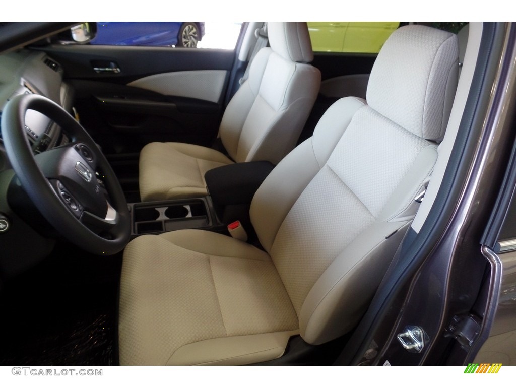 2016 CR-V EX AWD - Urban Titanium Metallic / Beige photo #6