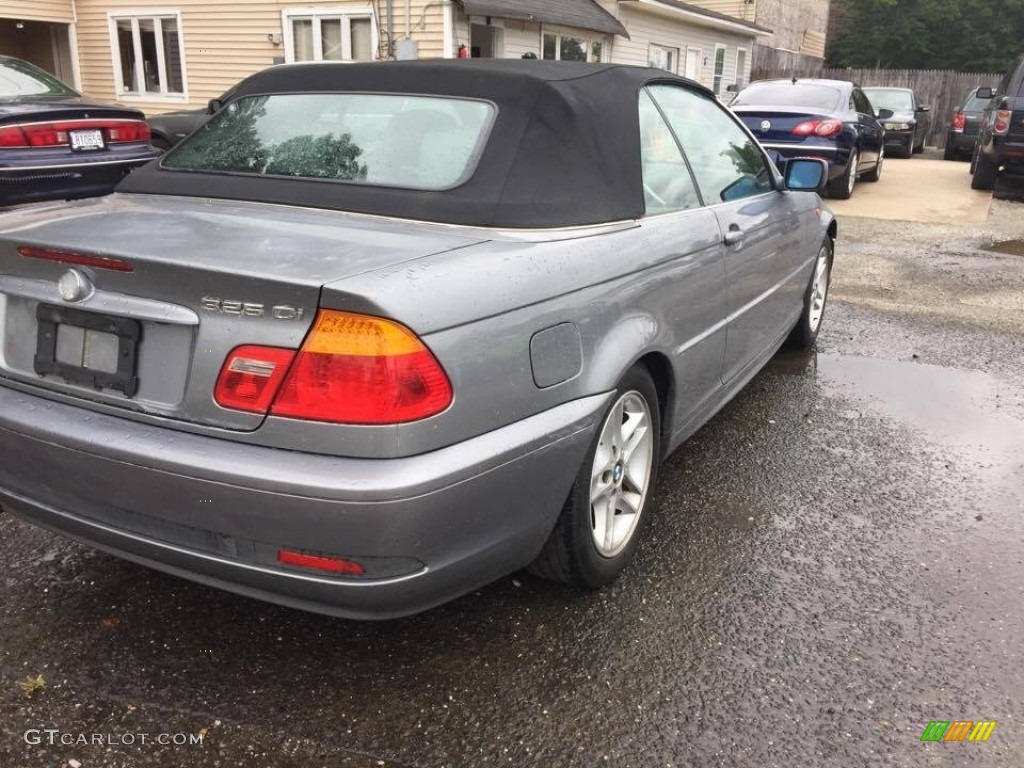 2004 3 Series 325i Convertible - Silver Grey Metallic / Black photo #6