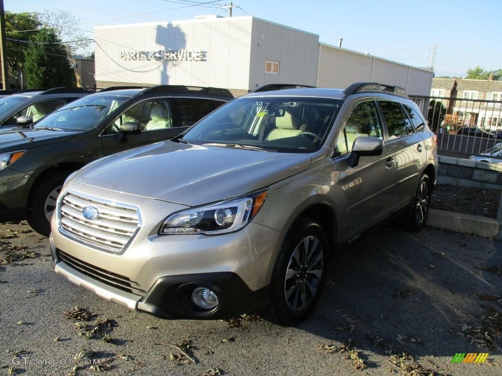 2017 Outback 2.5i Limited - Tungsten Metallic / Warm Ivory photo #2
