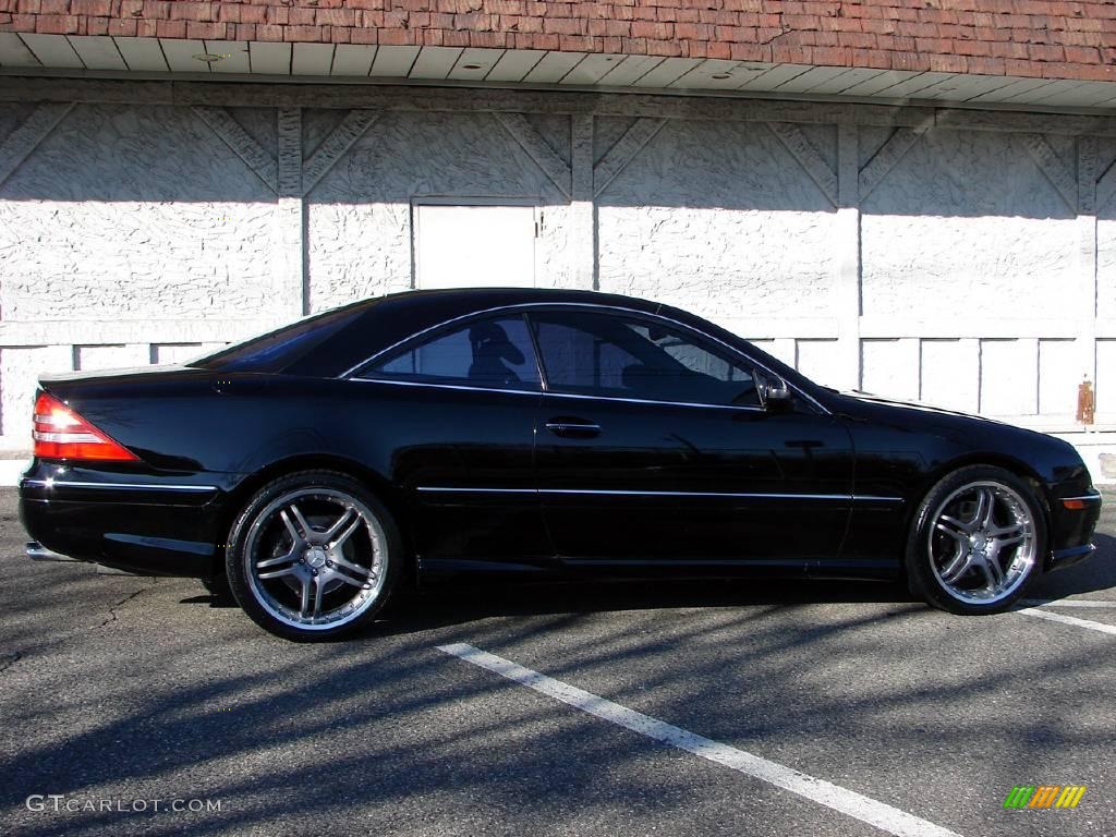 2002 CL 55 AMG - Black / Charcoal photo #9