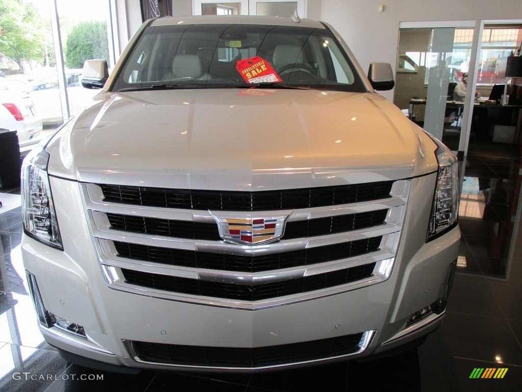 2016 Escalade Luxury 4WD - Silver Coast Metallic / Shale/Cocoa photo #2