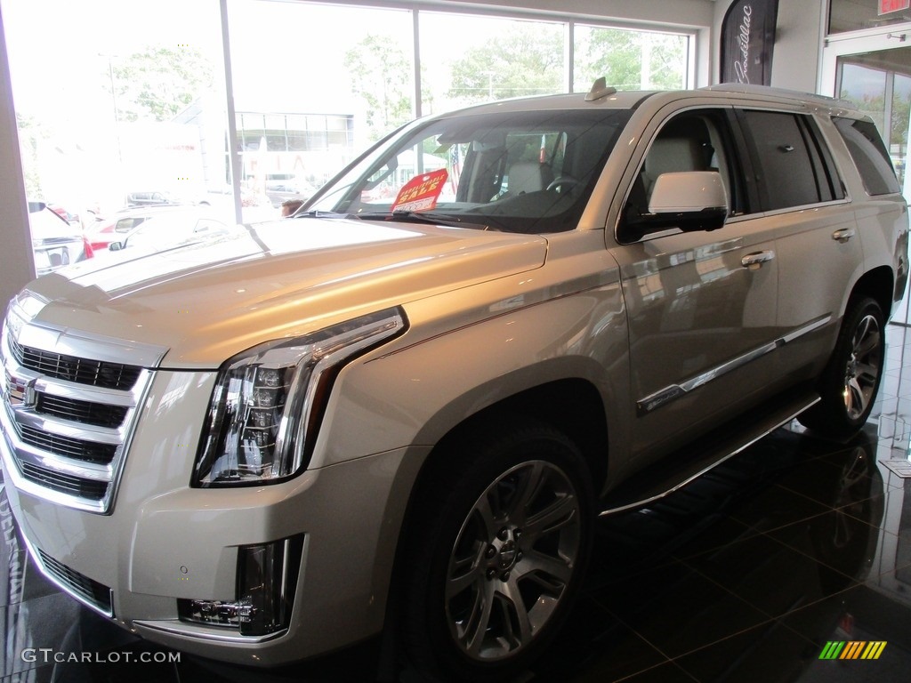 2016 Escalade Luxury 4WD - Silver Coast Metallic / Shale/Cocoa photo #3