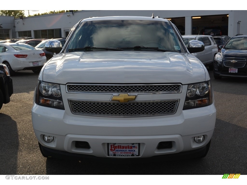 2011 Tahoe LT 4x4 - Summit White / Light Titanium/Dark Titanium photo #2