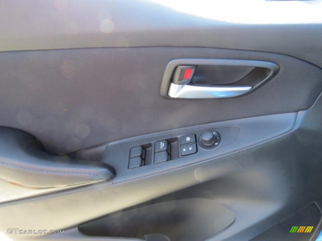 2017 Toyota Yaris iA Standard Yaris iA Model Mid-Blue Black Door Panel Photo #116145710