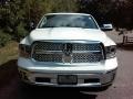 2017 Bright White Ram 1500 Laramie Crew Cab 4x4  photo #3