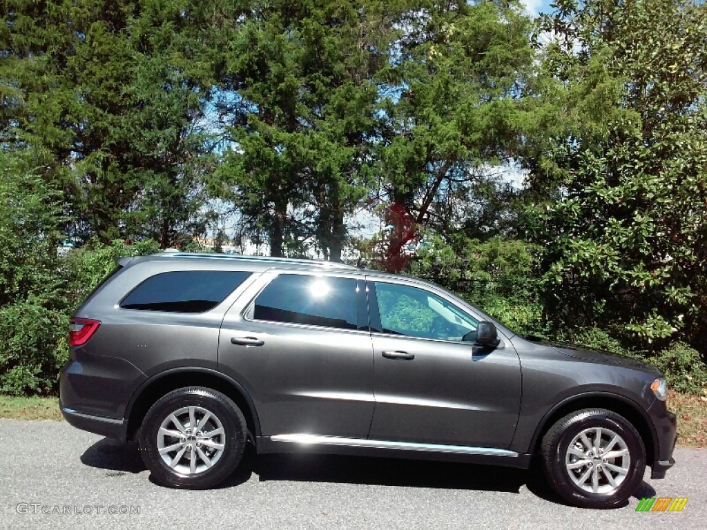 Granite Metallic 2017 Dodge Durango SXT AWD Exterior Photo #116147582
