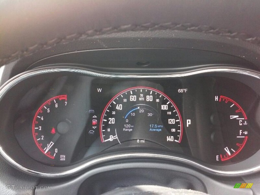 2017 Dodge Durango SXT AWD Gauges Photo #116147894
