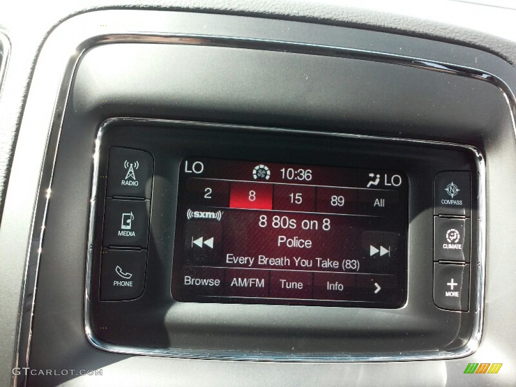 2017 Dodge Durango SXT AWD Audio System Photo #116147921