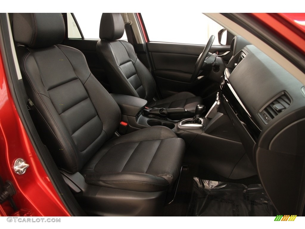 2014 CX-5 Grand Touring AWD - Soul Red Metallic / Black photo #11