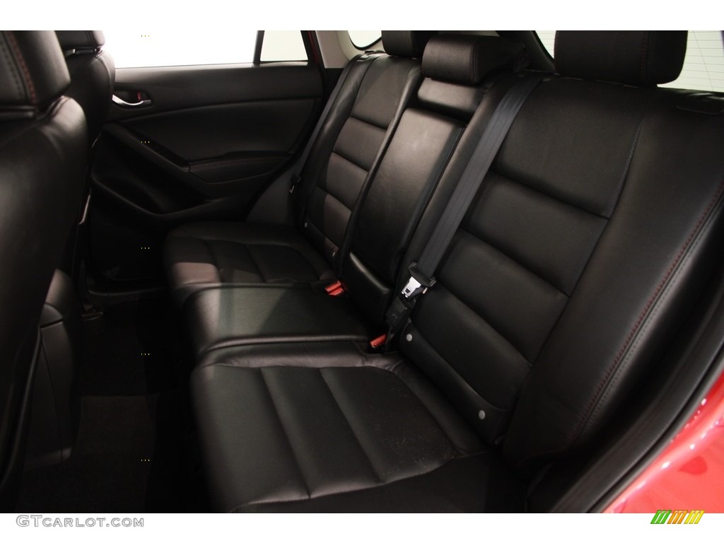 2014 CX-5 Grand Touring AWD - Soul Red Metallic / Black photo #13