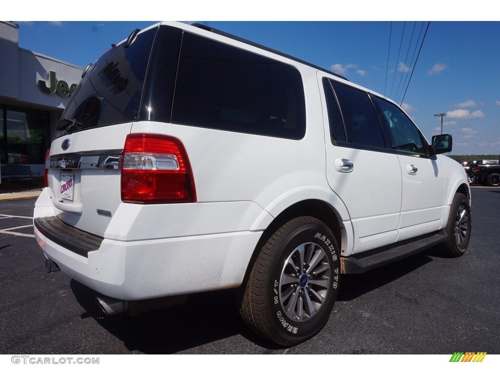 2015 Expedition XLT - Oxford White / Dune photo #7