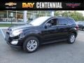 2017 Black Chevrolet Equinox LT AWD  photo #1