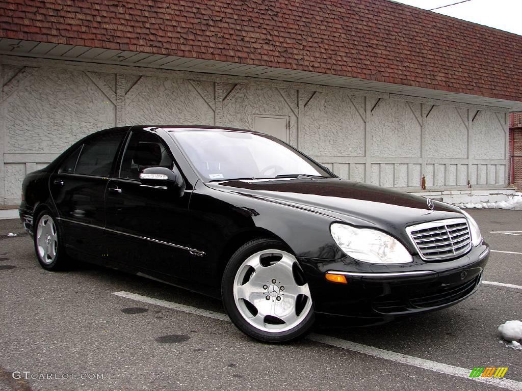 2004 S 600 Sedan - Black / Charcoal photo #2
