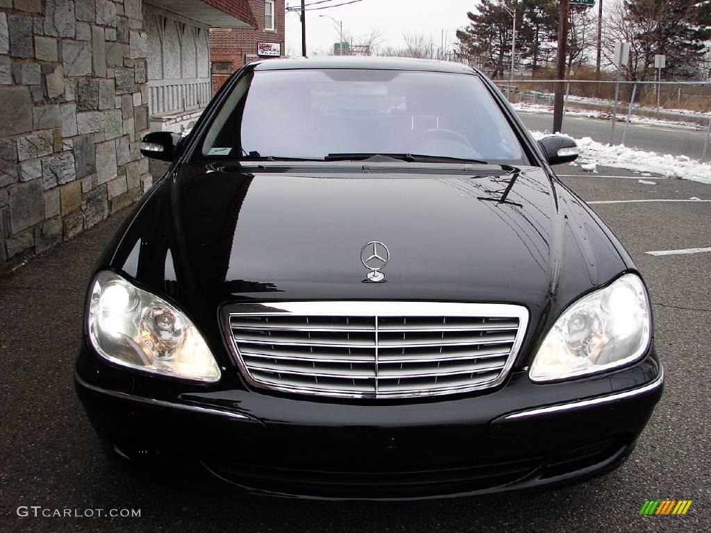 2004 S 600 Sedan - Black / Charcoal photo #8