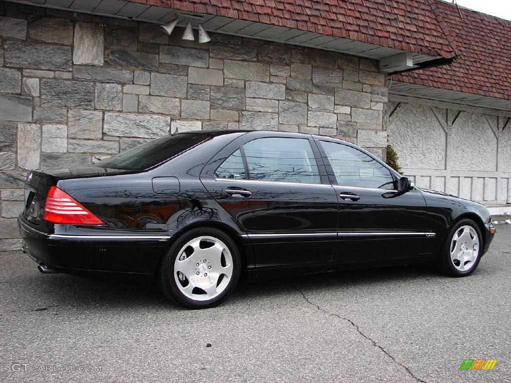 2004 S 600 Sedan - Black / Charcoal photo #10